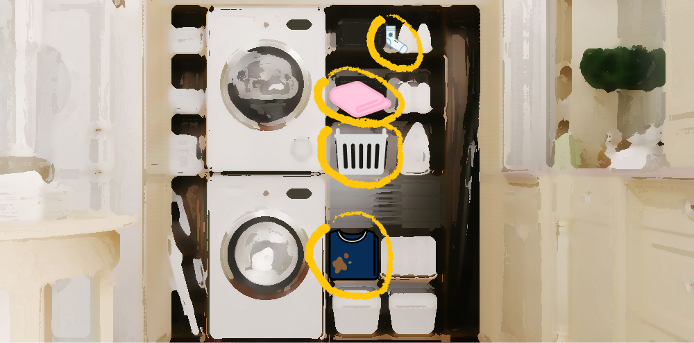 Scene med hund og snøball